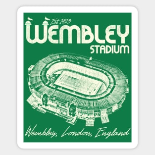 Defunct Wembley Stadium London England Magnet